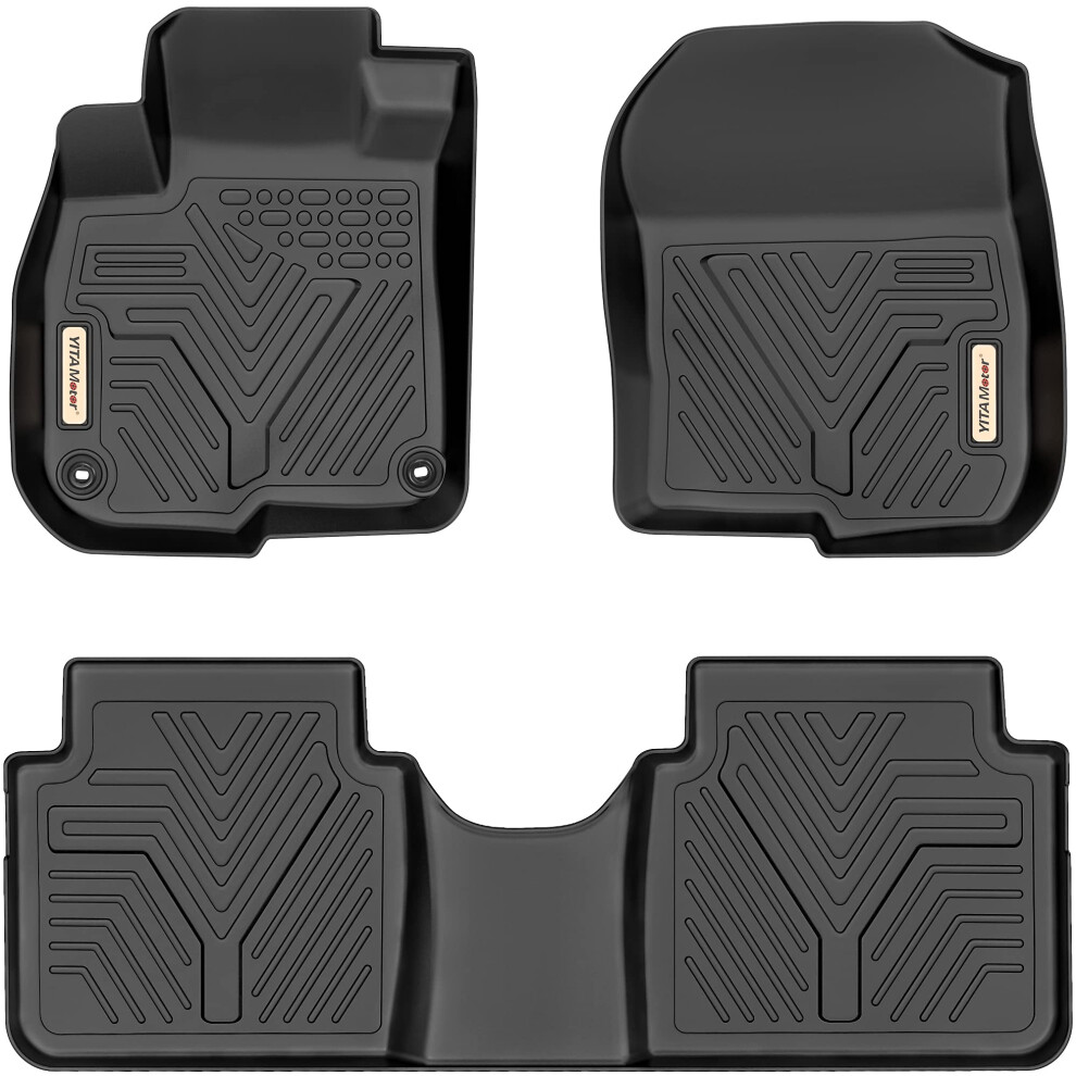 Yitamotor Floor Mats Compatible With Honda 2017-2022 Cr-V 1St & 2Nd R 850017930995