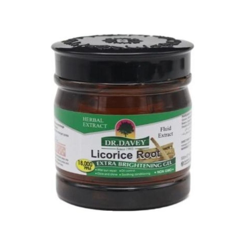 Dr. Davey Licorice Root Gel | Feeling refreshed and rejuvenated |Soothing and Hydrating Skin Care Gel |- 500ml
