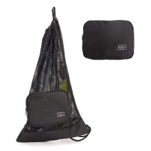 Pacmaxi snorkling gear taske skulder strap mesh tegne taske til scuba snorkel sv?mmer kan holde dykning maske t?r top snorkel trek finner og ande