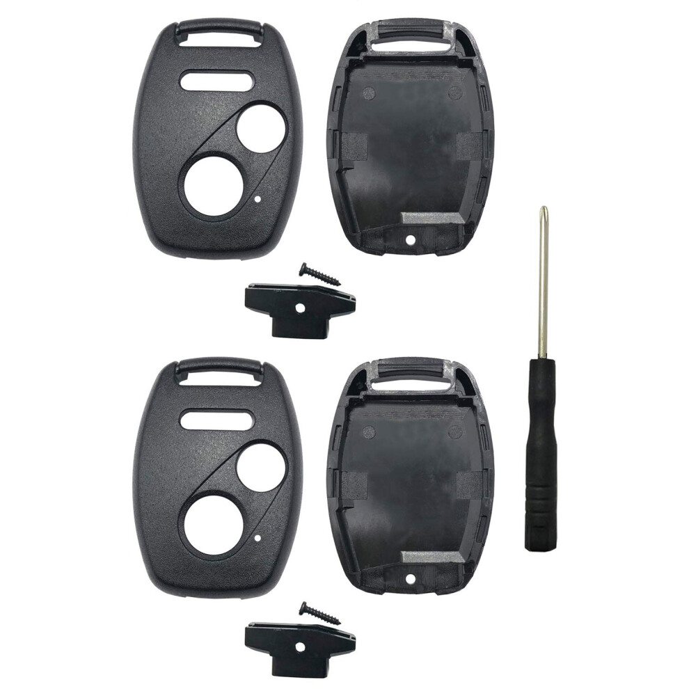 Lot De 2 Coques De Rechange Pour Porte-Cl S Horande Pour Honda Accord CR-V-image