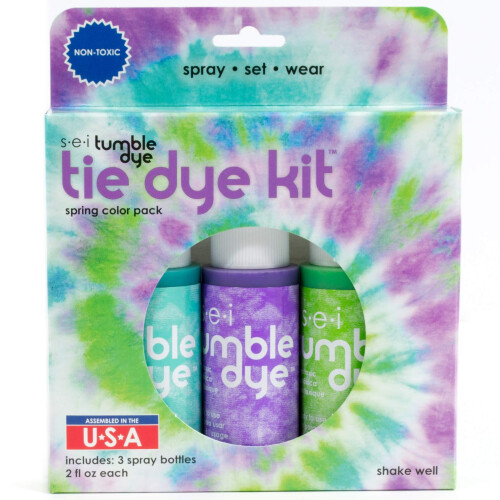 Sei Spring Tie-Dye Kit Tarding Spray 3 cores