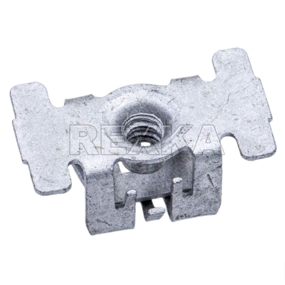 Rexka 10Pcs Mount Bracket Bumper Fascia Push In Retainer Nut For Gm 11 742377994871