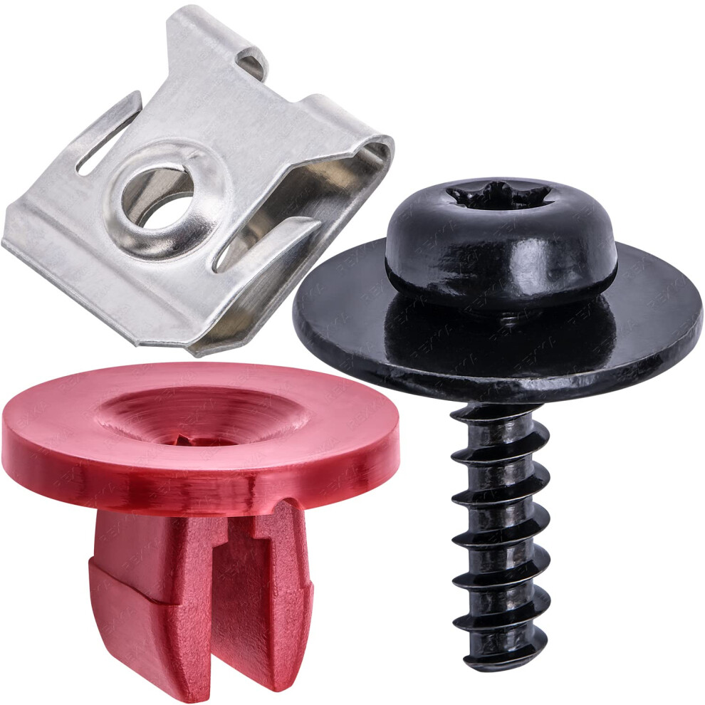 Rexka 10 Sets T30 Engine Splash Shield Guard Undertray Cover Screws Bo 742377994987