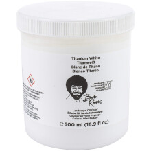 Bob Ross landskap oljefrgburk 500 ml-vit vit 16,9 Fl Oz (frpackning med 1)