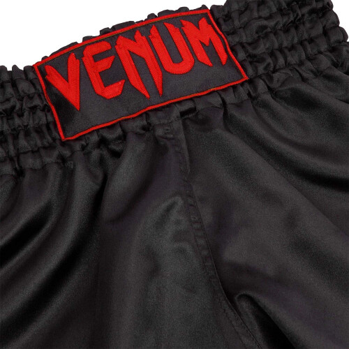 Short de Muay Thai Venum Classic - Noir/Rouge - S 2
