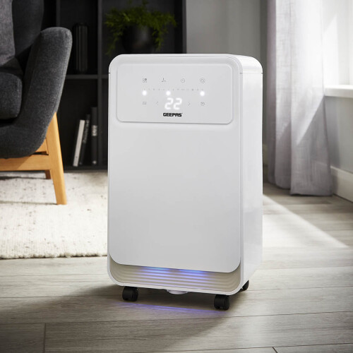 GEEPAS GEEPAS 12L/Day Dehumidifier | Automatic Humidity Sensor Display 1
