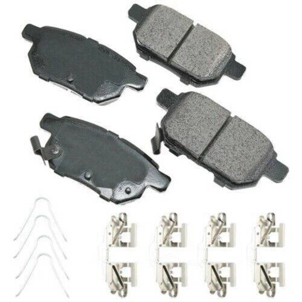 Akebono ACT1354B Ultra-Premium Ceramic Rear Disc Brake Pads