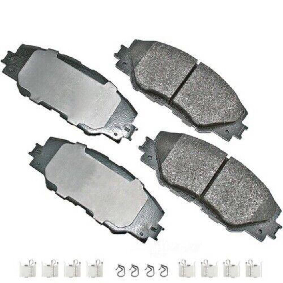 Akebono-ACT1211A Ultra-Premium Ceramic Front Disc Brake Pads GREY