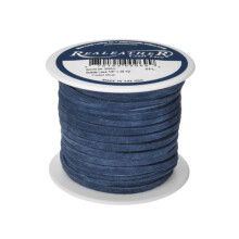 Semi   ov    cipka Realleather Crafting Lace Cadet Blue 1/8"""" x 25 yardov Vyroben    v USA