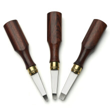 Jeu de 3 tournevis pour armurier Kings County Tools, embouts creux de 6 pouces de long avec poign es en palissandre et embouts en laiton 31