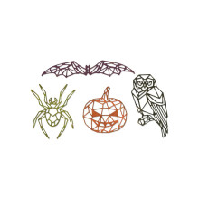 Sizzix Geo Tim Holtz Dies Us: One size Goe Halloween