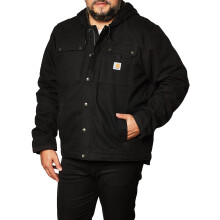 Carhartt Herren Bartlett Jacke (Big & Tall) Arbeitsjacke, Schwarz, 4X-Large DE