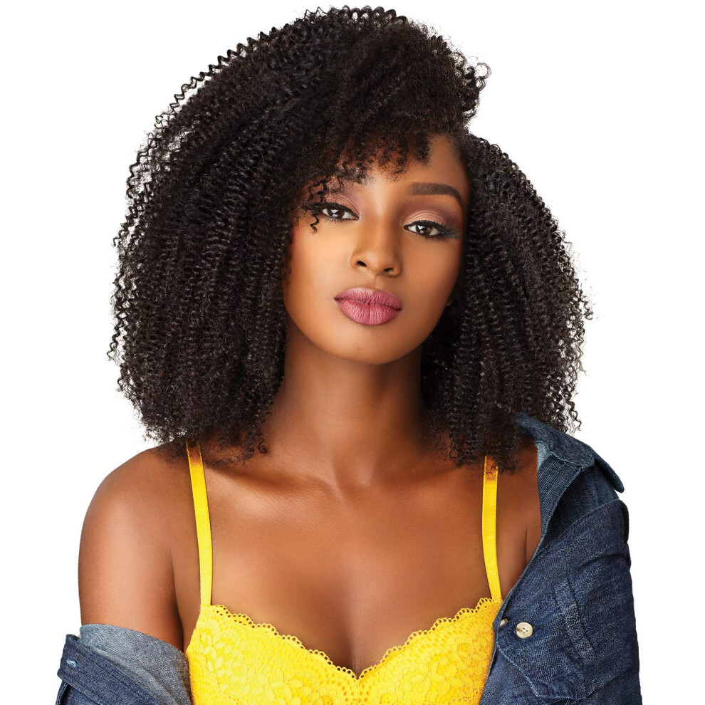 Sensationeel Unisex Not,Specified Sensationnel Human Hair Clip On Weave Curls Kinks & Co 3C Clique (14"" Natural)