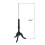 Black Wood Tripod Dressmaker Form Base 2