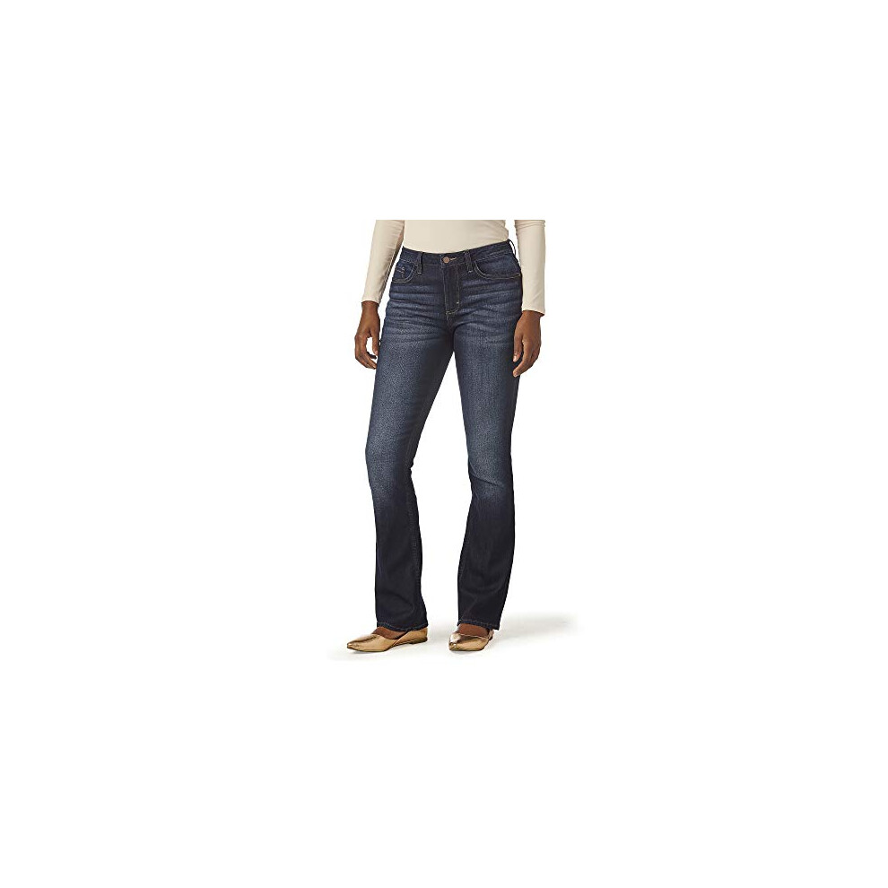 Riders by Lee Indigo Jean bootcut mi-hauteur pour femme Nightfall 18 Petite