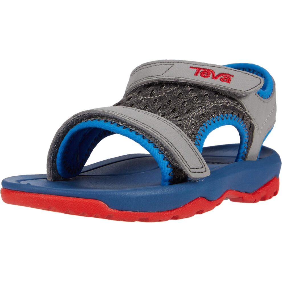 Teva baby boys Psyclone Xlt (Toddler) Sandal  Drizzle/Dark Gull Grey