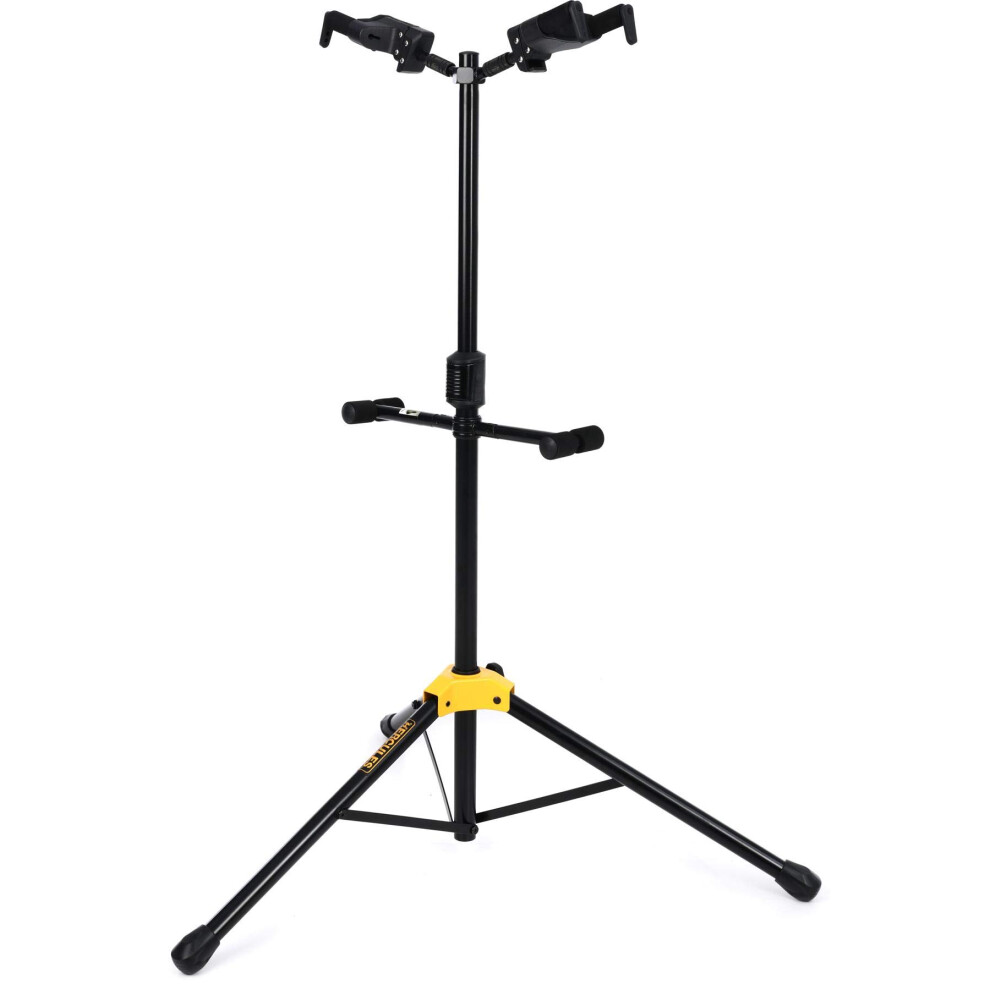 Hercules Stands gS422B PLUS Dual guitar Stand with Auto grip System an