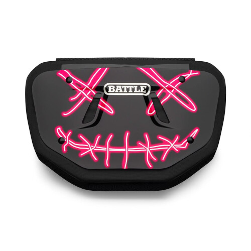 Battle Nightmare Chrome Πλάκα Πίσω Ποδοσφαίρου - Ενηλίκων, Μαύρη/Ροζ (24ACPUR999)