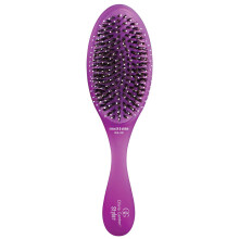 Olivia Garden Smooth & Shine stylingov kefa fialov