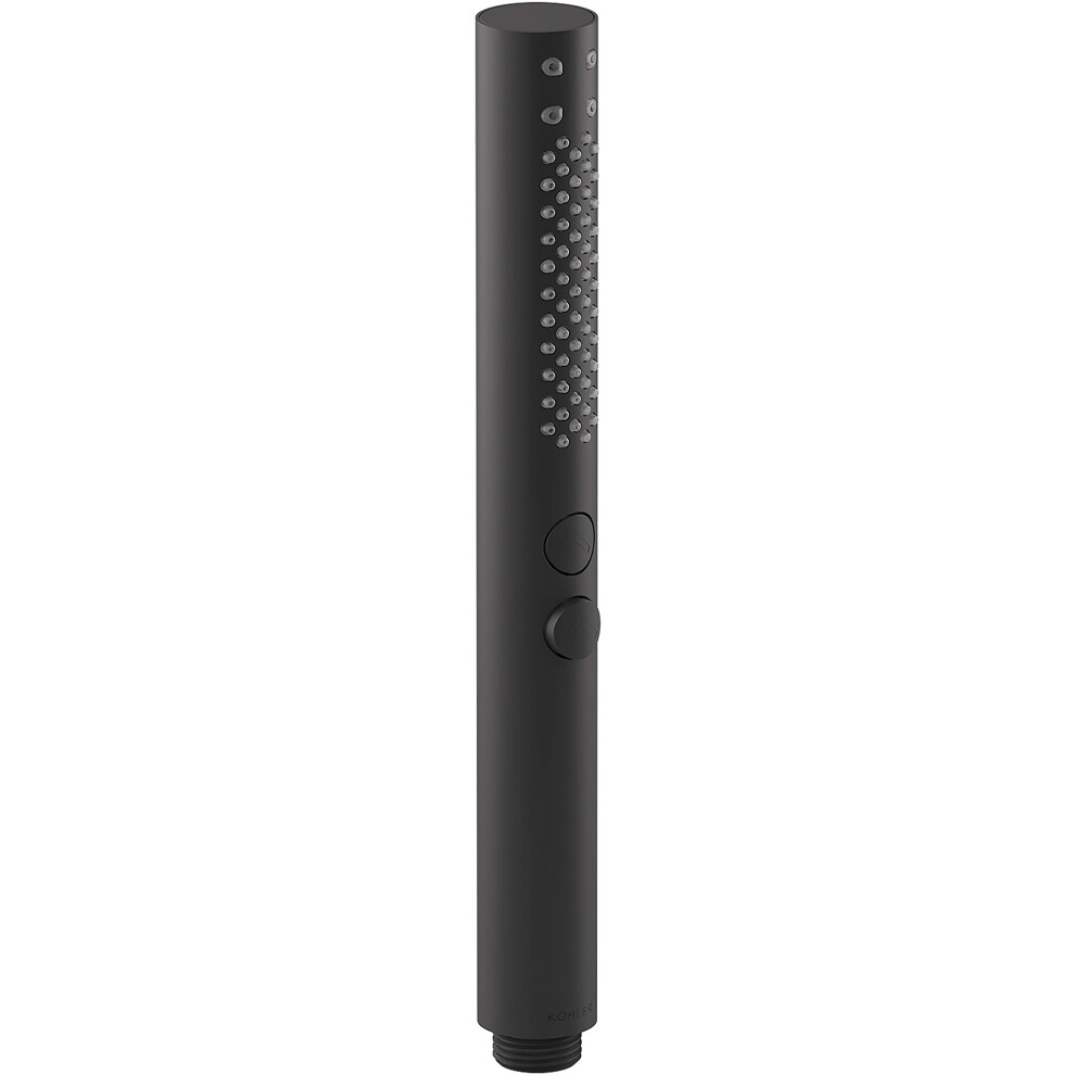 Photos - Shower System Kohler 21335GBL Shift Round TwoFunction Handshower Handheld Showerhead with 2 Spray Settings 175 GPM Matte Black 21335-G-BL