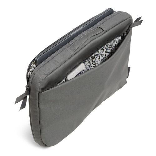 Vera Bradley Vera Bradley Γυναικείο Οργανωτής Λάπτοπ από Βαμβάκι, Galaxy Gray - Ανακυκλωμένο Βαμβάκι, One Size 1