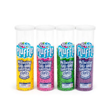 Educational Insights Playfoam Pluffle for Sensory Bins 4-Pack - Green Pink Yellow & Purple Sensory Bin Filler for Sensory Table Great for