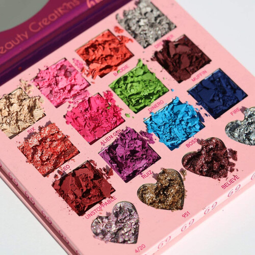 Paleta Σκιάς Ματιών Beauty Creations Annette 69 1