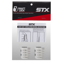 STX Unisex    Erwachsene SPORTING_GOODS Lacrosse Griff Schaftschloss Wei  /Schwarz 1 US