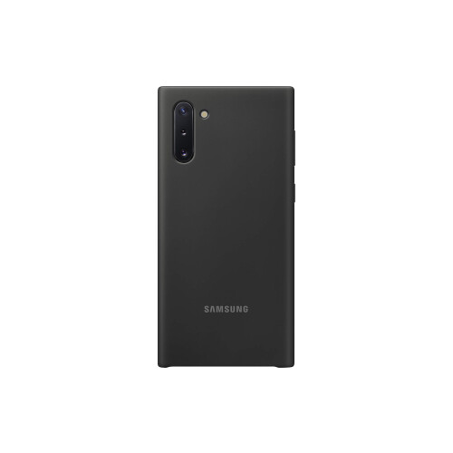 Samsung Θήκη Samsung Galaxy Note10, Σιλικόνης Προστατευτική Κάλυψη - Μαύρη (Έκδοση ΗΠΑ με Εγγύηση)