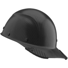 Czapka z daszkiem Lift Safety DAX z wlkna weglowego z 6-punktowym zawieszeniem, matowa, czarna, srednia