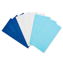 American Greetings 125 Sheet Bulk Blue and White Tissue Paper for Moth