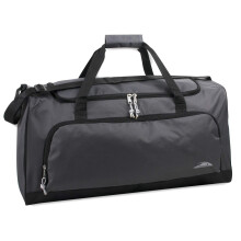 55 Liter, 24 Inch Lightweight canvas Duffle Bags for Men & Women For Traveling, the gym, and as Sports Equipment BagOrganizer (grey 2)