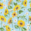 Vera Bradley Vera Bradley Damen-Strandtuch, Sonnenblumenhimmel, Einheitsgr    e 5