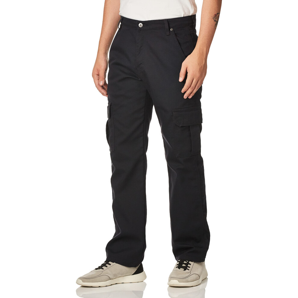 Dickies mens Tough Max Duck Cargo Work Utility Pants  Stonewashed Blac