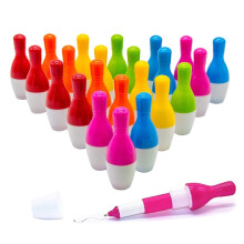 SWTOOL 30 st  cke Bowling Kugelschreiber Niedlichen Cartoon Einziehbare Kugelschreiber f