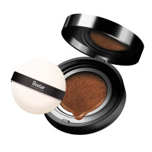 Sistar Skin Perfecting BB Cushion Full Coverage Langdurige natuurlijke glow foundation voor onderweg met spiegel (diep)