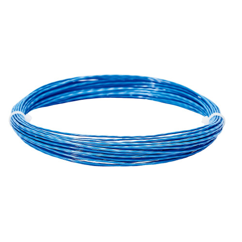TOURNA Big Hitter Blue Rough 18g Set Maximum Spin Polyester Tennis String 1