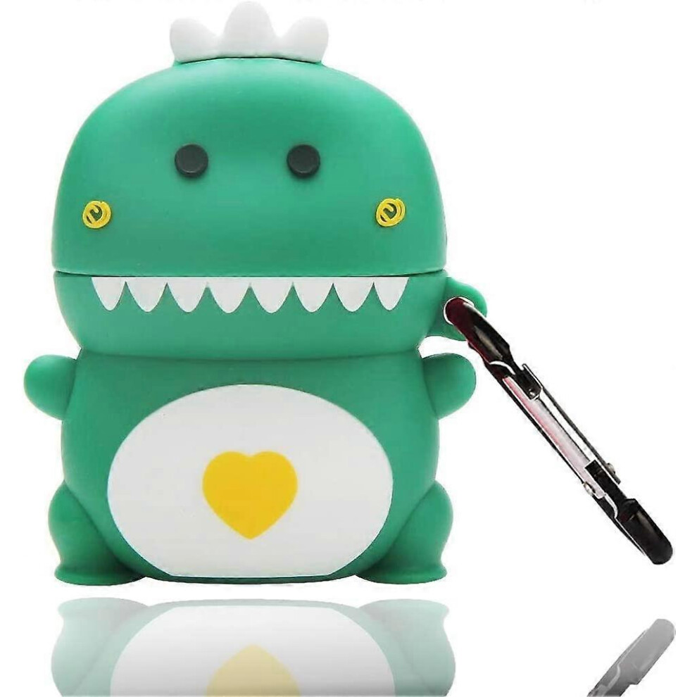 (As show, One size) Airpods Case Cover, Cute 3D Cartoon Silicone Airpod Protective Skin Air pod Case Funny Cover Airpod 2 Case with Keychain for Girls-image-OPC-PG96BVG-NEW