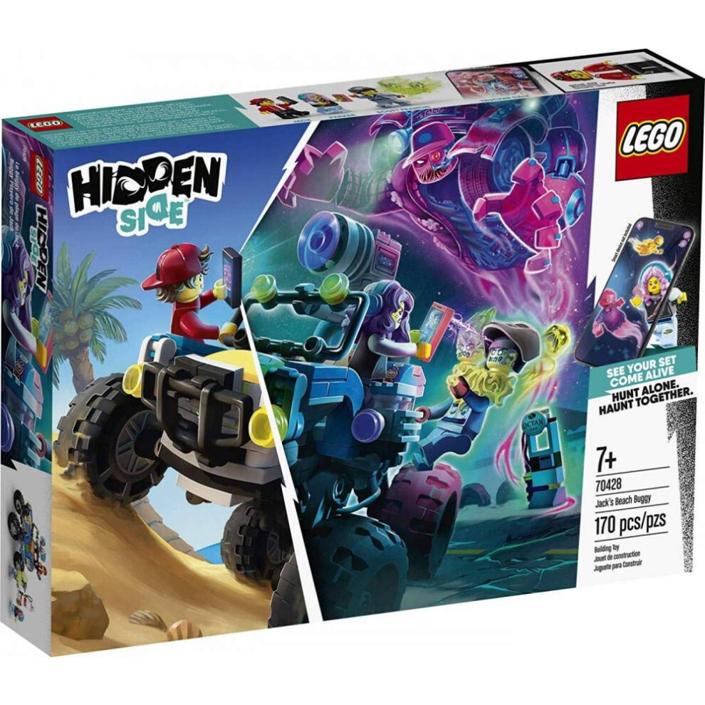 Lego Hidden Side Jack's Beach Buggy 70428 Popular Ghost Toy Cool Augm