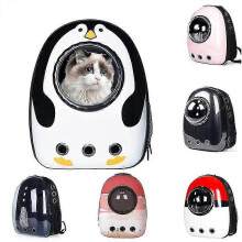 (Shape 6, One size) Pet Cat Backpack Breathable Cat Outdoor Travel Carrier Bag Space Capsule Cage Portable Cat Package Travel With Cat Accessories