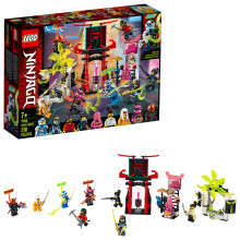 LEGO Ninjago Gamers Market 71708 Ninja Market Building Kit (218 sztuk)
