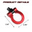 Xotic Tech Στυλ Αγώνων CNC Αλουμινένιο Tow Hook για Mazda 3 6 CX-5 MX-5 2