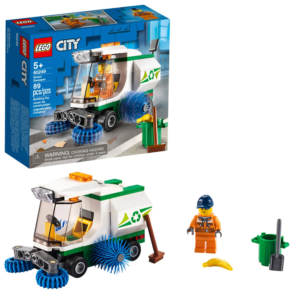 Lego City Street Sweeper 60249 Construction Toy Cool Building Toy For