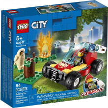 LEGO City Mets palo 60247 Palomieslelu Upea rakennuslelu lapsille (84 osaa)