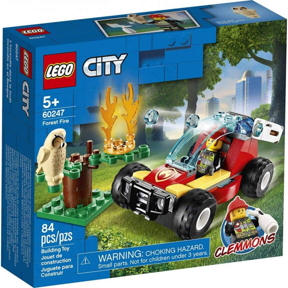 Lego City Forest Fire 60247 Firefighter Toy Cool Building Toy For Kid
