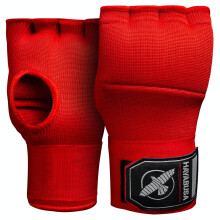 Hayabusa Quick Gel Boxningsbandage Handskar - Röd, Stor