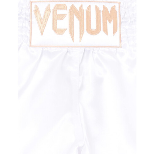 Short de Muay Thai Venum Classic - Blanc/Or - M 1
