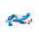 Μαγνητικό Σετ Παιχνιδιού Build-a-Plane, 12 Τεμάχια, Χρώματα Ενδέχεται να Διαφέρουν 2