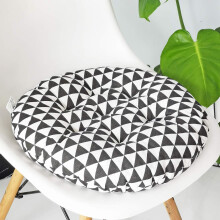 vctops Bohemian Soft kulat podloka na idli Zahradn terasa Domc Kuchyne Kancelr Sedk Poltr Cern Bl Prumer 16""""