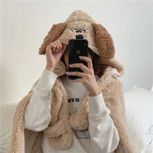 (2) 3 in 1 Cartoon Cloak Blanket Soft Animals Unisex for Adult Coral Velvet Warm Loose Cute Bear Shawl